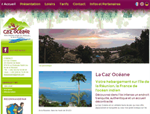 Tablet Screenshot of chambredhoteslareunioncazoceane.com